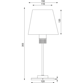 Prebit LED Tischleuchte KATI Table, 6W